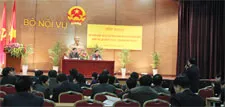 Bộ Nội vụ tổ chức hội nghị giao ban tình hình triển khai thực hiện cuộc bầu cử đại biểu Quốc hội khóa XIII