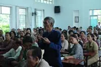 Tổ Đại biểu QH Khóa XII tiếp xúc cử tri huyện Nhà Bè
