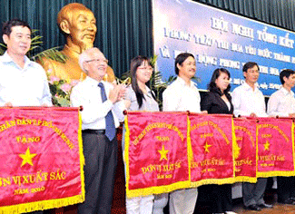 Thủ Đức: tổng kết phong trào thi đua yêu nước năm 2010 và kỷ niệm 14 năm ngày thành lập quận (1/4/1997 - 1/4/2011)