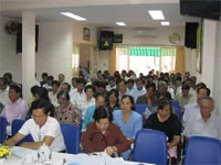 Tổ Đại biểu QH tiếp xúc cử tri huyện Cần Giờ