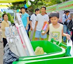 Ngày hội Tái chế chất thải lần 4: Nâng cao nhận thức cộng đồng về 3T