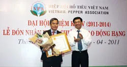 Hiệp hội Hồ tiêu Việt Nam đón nhận Huân chương lao động hạng 3