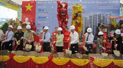 Khởi công công trình nhà ở xã hội