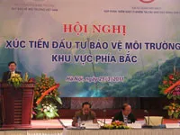 Hội nghị xúc tiến đầu tư bảo vệ môi trường khu vực phía Nam