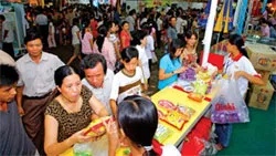 Khai mạc Hội chợ Hàng Việt Nam chất lượng cao tại TP.HCM