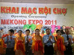 Khai mạc Hội chợ Mekong Expo Cần Thơ năm 2011