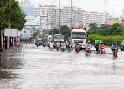 Công tác chống ngập nước đang bắt đầu phát huy hiệu quả