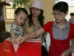 Cập nhật về không khí và tiến độ bầu cử ở TPHCM