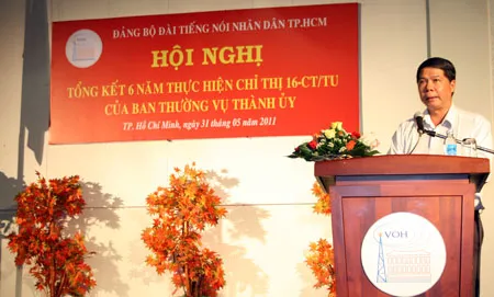 Đài TNND TPHCM tổng kết 6 năm thực hiện chỉ thị 16 Thành ủy 1