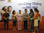 Hội thảo “Giảm căng thẳng, bớt mệt mỏi” trong CNVC-LĐ