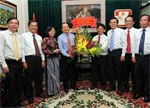 Bí thư thành ủy TP.HCM thăm các cơ quan báo chí