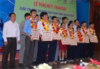 Lễ trao giải cuộc thi Sáng tạo dành cho Thanh Thiếu nhi Tp.HCM lần VI năm 2011