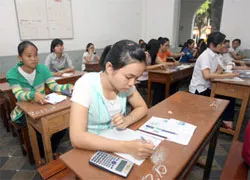 Kết thúc đợt thi cao đẳng