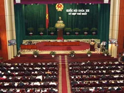 Khai mạc trọng thể kỳ họp thứ nhất, Quốc hội khóa XIII