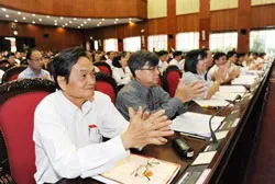 Ðề cử danh sách để QH bầu Chủ tịch QH, các Phó Chủ tịch QH và các Ủy viên Ủy ban Thường vụ QH khóa XIII