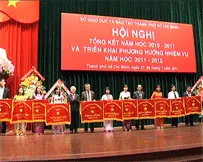 Sở GD-ĐT TP.HCM tổ chức Hội nghị Tổng kết năm học 2010-2011 và triển khai phương hướng nhiệm vụ năm học mới 2011-2012
