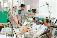 Bình Chánh - Bệnh tay chân miệng tăng cao bất thường