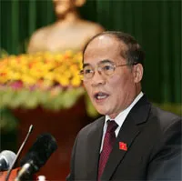 Quốc hội phê chuẩn việc bổ nhiệm các Phó Thủ tướng, các Bộ trưởng và các thành viên khác của Chính phủ