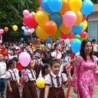 Náo nức ngày tựu trường năm 2011