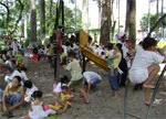 Thành phố kiểm tra tiến độ xây dựng các khu vui chơi giải trí cho trẻ em