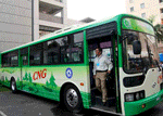 khai trương 21 xe bus sử dụng nhiên liệu sạch CNG