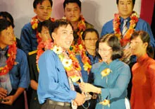 Thanh niên tiêu biểu làm theo lời Bác