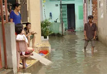 Tp.HCM còn xuất hiện nhiều điểm ngập nước