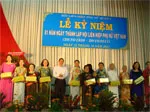 Quận 3 kỷ niệm 81 năm ngày thành lập Hội LHPNVN