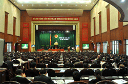 Quốc hội tiếp tục thảo luận ở hội trường về kế hoạch phát triển kinh tế-xã hội 5 năm 2011-2015