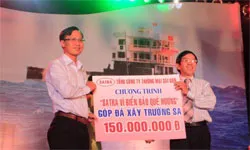 Satra vận động hơn 500 triệu vì biển đảo quê hương