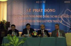 Phát động chiến dịch truyền thông phòng chống tác hại thuốc lá và giới thiệu dự thảo Luật phòng chống tác hại thuốc lá