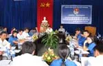 Hội nghị lấy ý kiến cán bộ Đoàn, Đoàn viên, Thanh niên công nhân trong loại hình doanh nghiệp về văn kiện Đại hội Đoàn toàn quốc lần thứ X