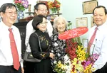 Bí thư Thành ủy TPHCM Lê Thanh Hải thăm và tri ân gia đình cố Giáo sư Trần Đại Nghĩa