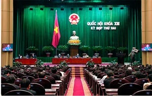 Kết thúc ngày đầu tiên thực hiện việc chất vấn và trả lời chất vấn các thành viên của Chính Phủ