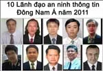 Việt Nam có 6 lãnh đạo an ninh thông tin Đông Nam Á tiêu biểu 2011