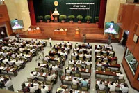 Khai mạc kỳ họp thứ 3 HĐND TPHCM khóa VIII