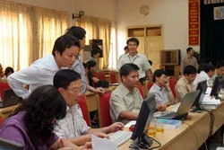 PV ông Nguyễn Hữu Chính - Cục trưởng Cục CNTT, Phó ban chỉ đạo ứng dụng CNTT - Bộ TNundefinedMT về chính phủ điện tử trong ngành tài nguyên và môi trường