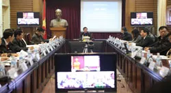 Hội nghị trực tuyến tổng kết công tác quản lý và tổ chức lễ hội năm 2011