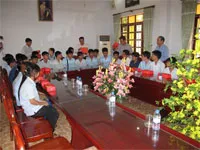 Đoàn lãnh đạo TP thăm và chúc tết các địa phương