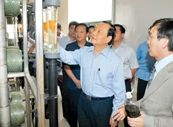 Bí thư Thành ủy Lê Thanh Hải thăm chúc tết cán bộ, nhân viên Khu xử lý chất thải rắn Đa Phước