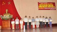 Bình Thạnh tổ chức gặp gỡ đầu năm và tổng kết công tác xây dựng Đảng 2011