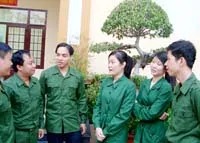 TP.HCM- Quân khu 7 giao quân đợt 1 năm 2012