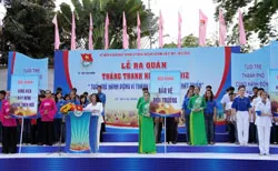Lễ ra quân Tháng Thanh Niên TPHCM 2012