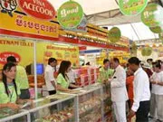 Họp báo tổ chức hội chợ triển lãm thương mại - dịch vụ Việt Nam - Campuchia 2012