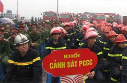 Bộ Tư lệnh Quân khu 7 phát động tuần lễ quốc gia về an toàn vệ sinh lao động- phòng chống cháy nổ