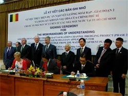 Dự án xử lý bùn: Bắt đầu khởi động