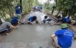 Tuổi trẻ TP.HCM chung tay xây dựng nông thôn mới