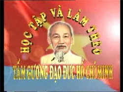 Sống và làm việc theo Bác
