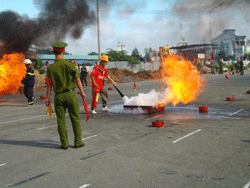 Đoàn kiểm tra của Ủy ban Quốc phòng và An ninh của Quốc hội làm việc với TPHCM về thực hiện chính sách pháp luật về PCCC