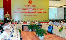 Thủ tướng chủ trì Hội nghị trực tuyến toàn quốc về giải quyết khiếu nại, tố cáo